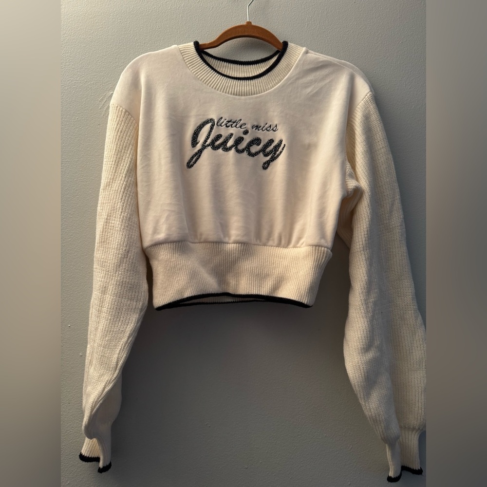 Juicy Couture Cream Sweater size M